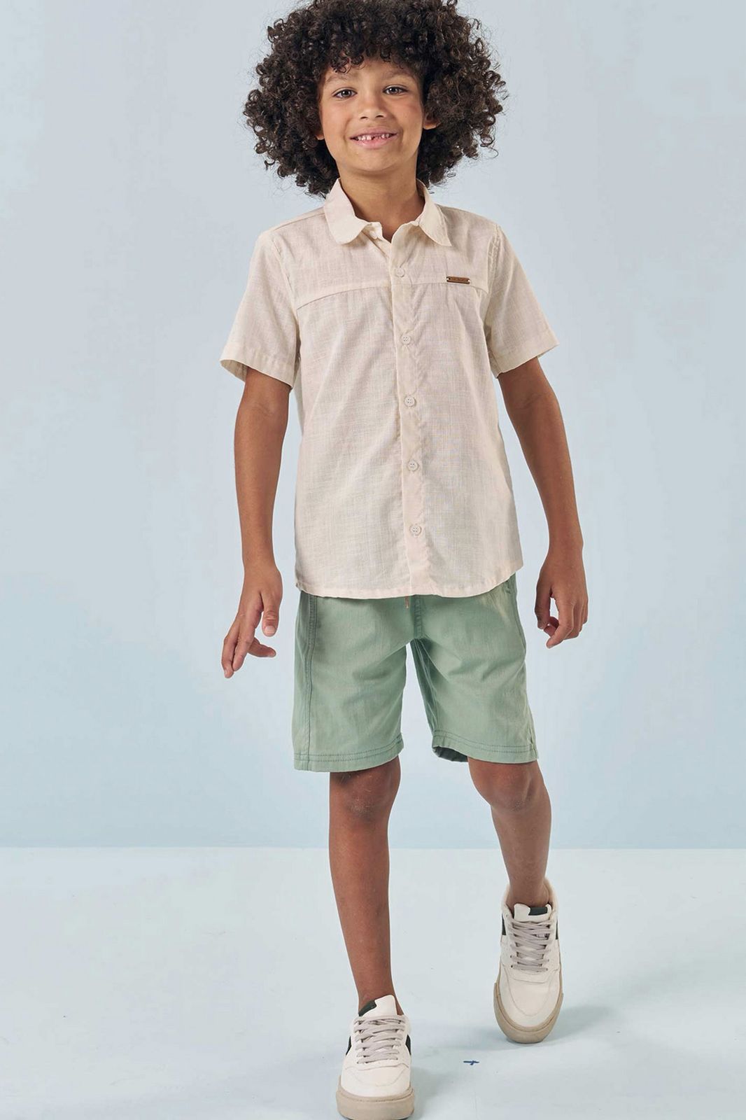 Conjunto de Camisa e Bermuda 83401 Luc.Boo