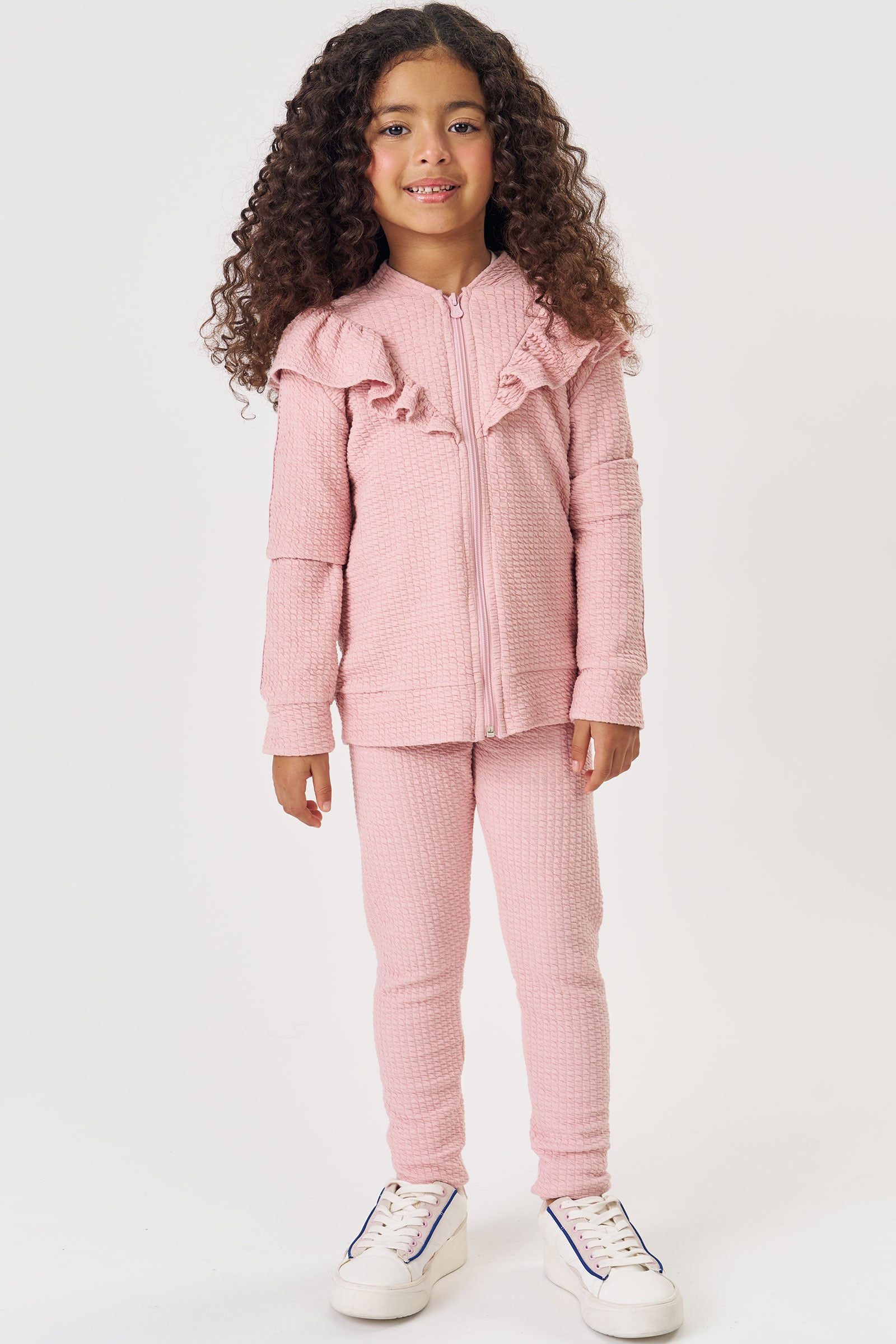 Conjunto de Jaqueta e Calça em Jacquard Soviello 81722 Kukiê