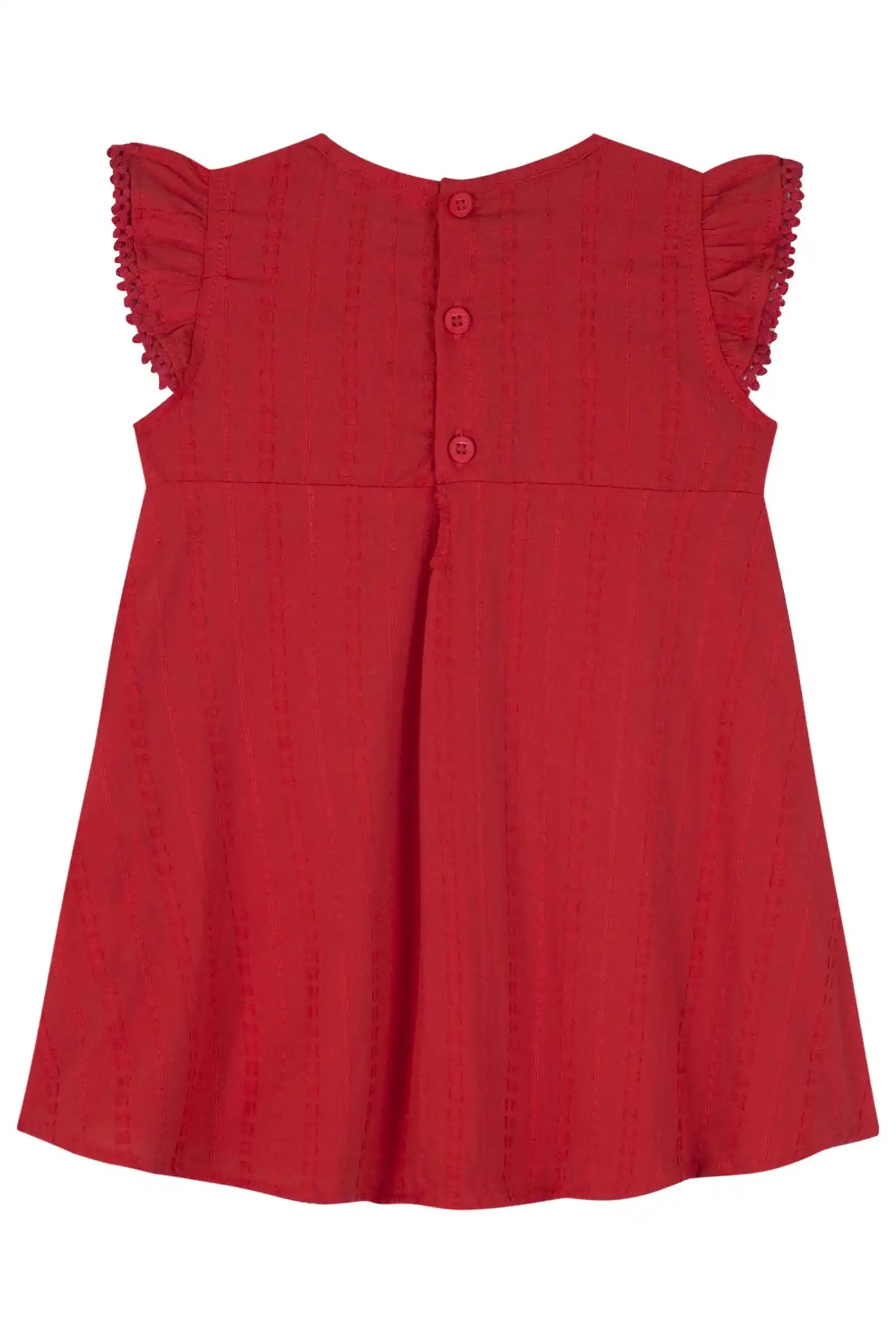 Vestido em Tricoline Texturizado 100% Algodão 84834 Kukiê