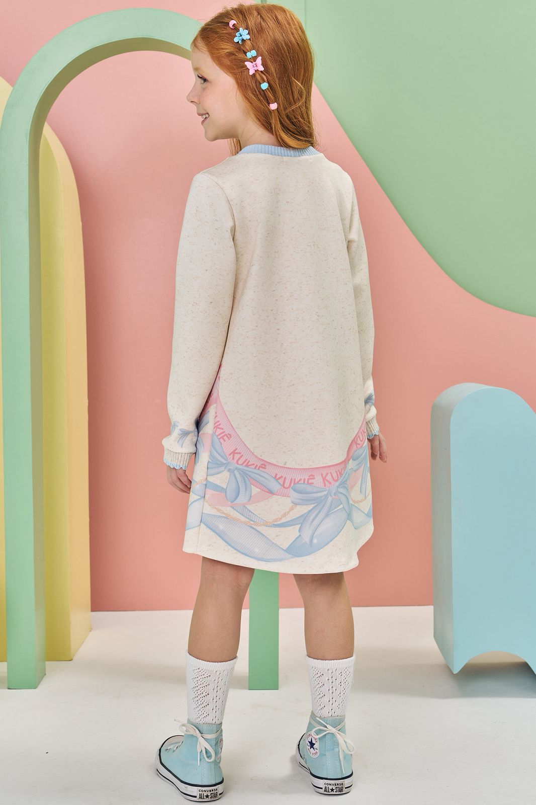 Vestido em Fly Tech 79875 Kukiê