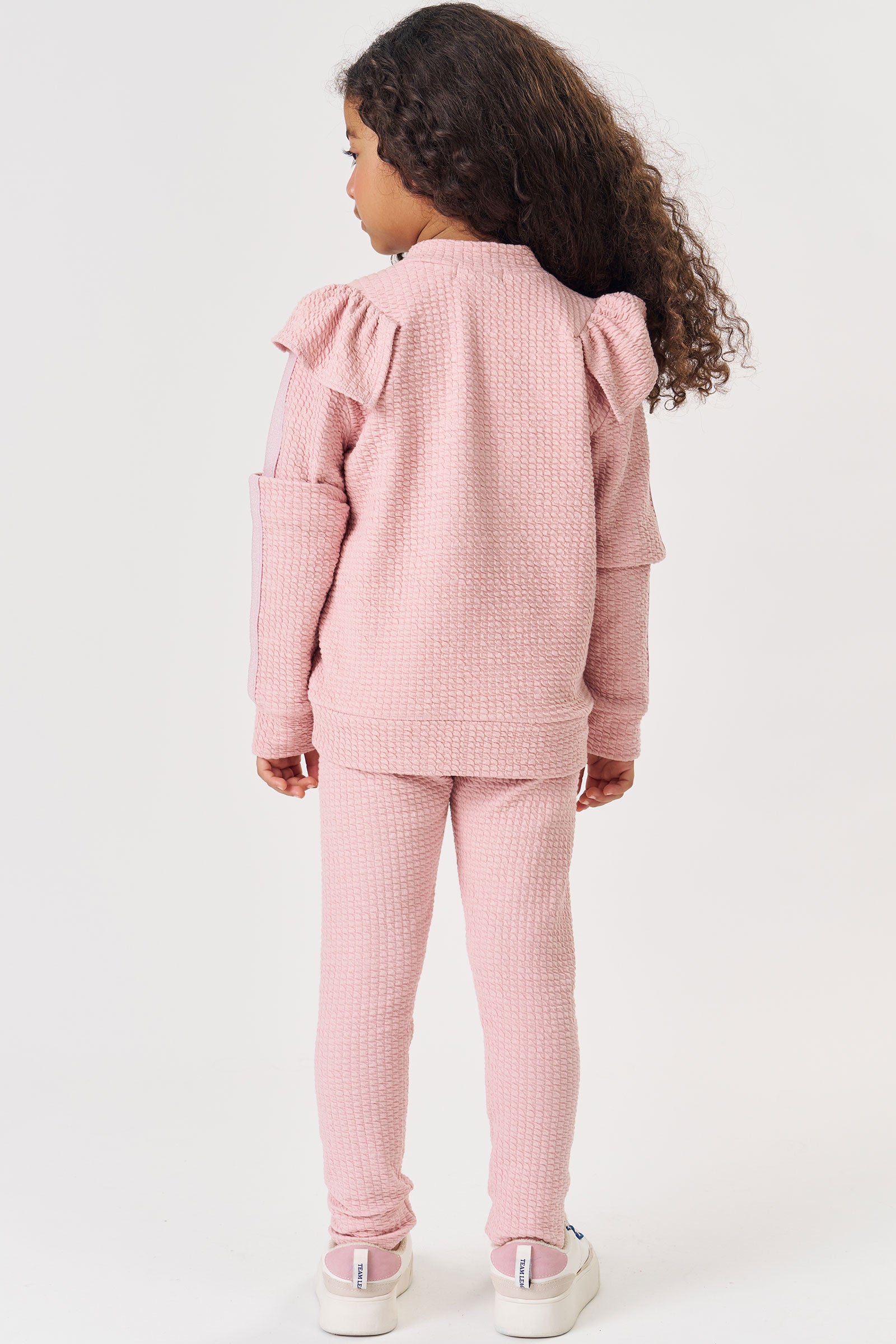 Conjunto de Jaqueta e Calça em Jacquard Soviello 81722 Kukiê