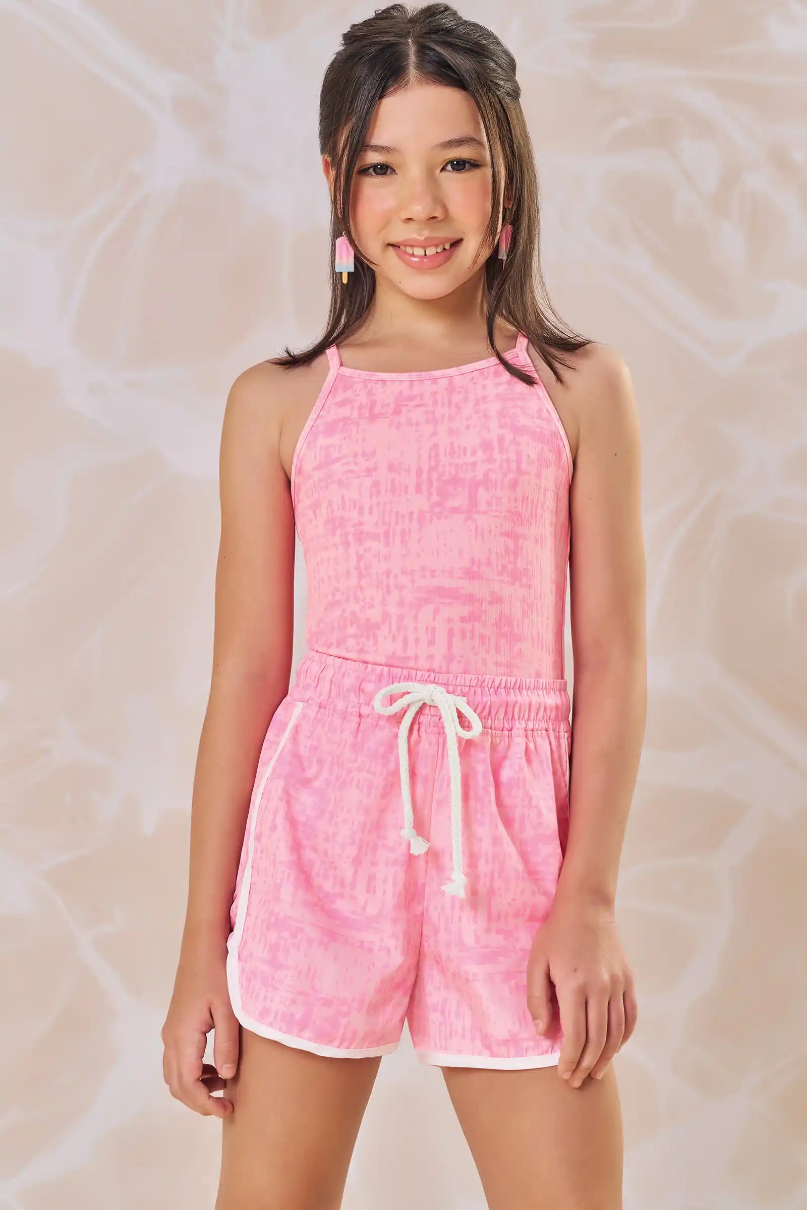 Shorts em nylon 85055 Lilimoon Teen