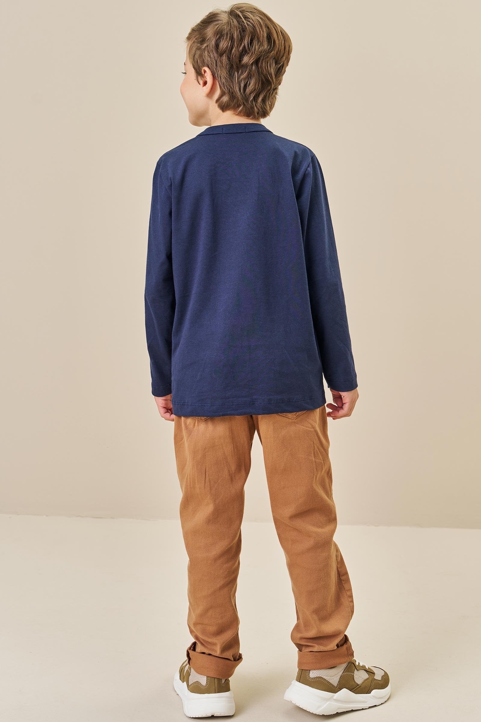 Calça Skinny em Sarja Onix Stretch com Elastano 79769 LucBoo