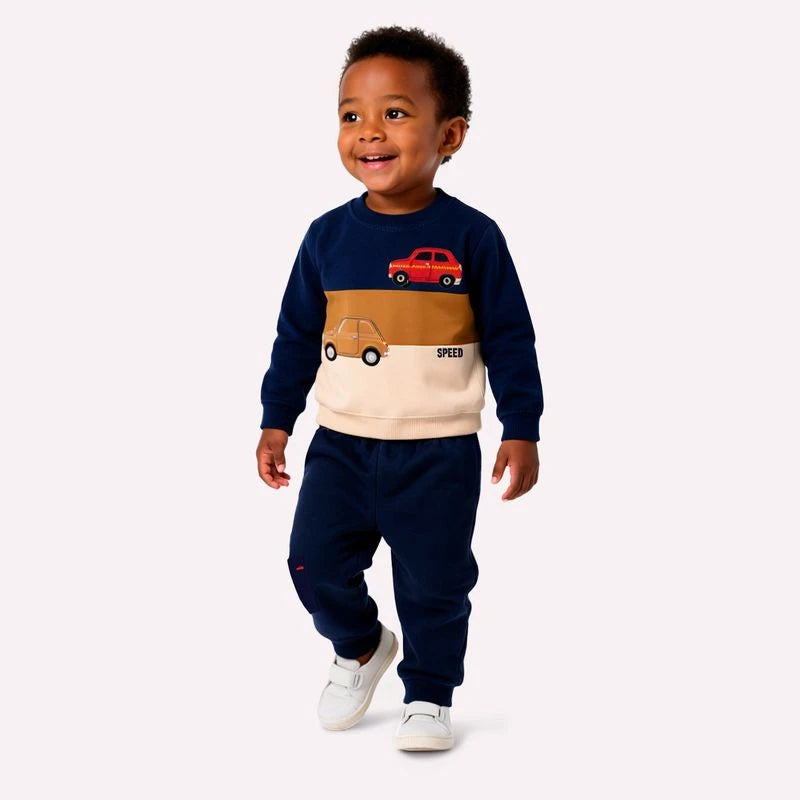 Conjunto Infantil Menino Carros Kyly