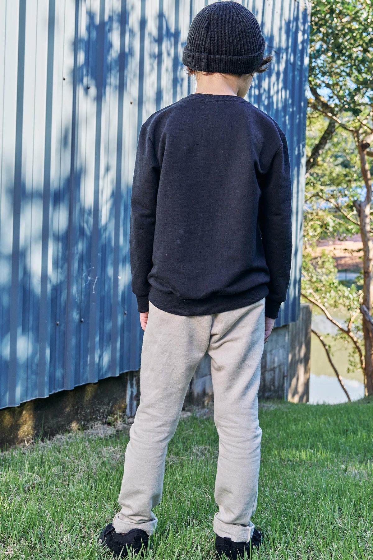 Conjunto de Blusão e Calça Comfy em Moletom sem Pelúcia 81299 LucBoo