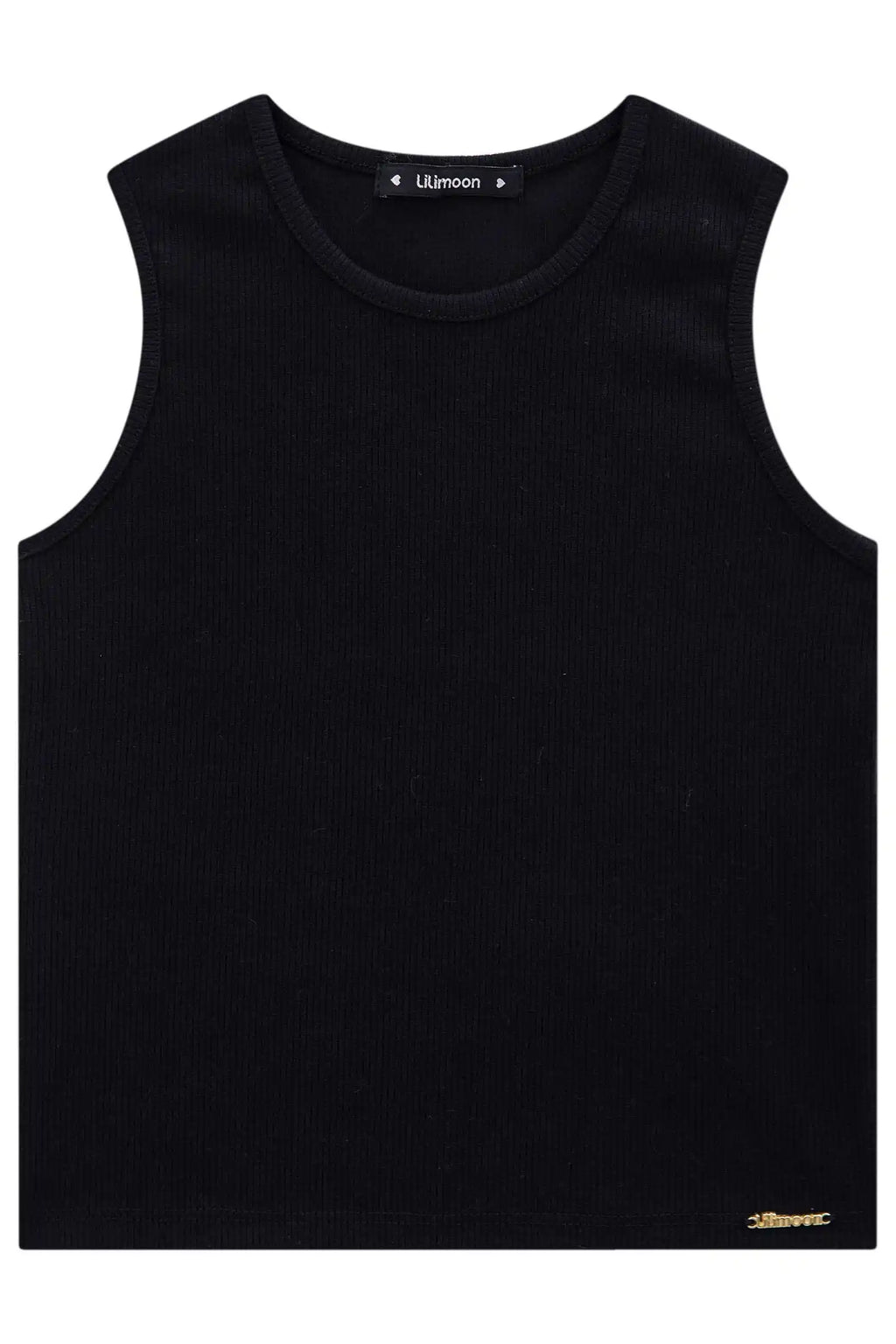 Blusa regata Boxy em Canelado 83016 Lilimoon Teen