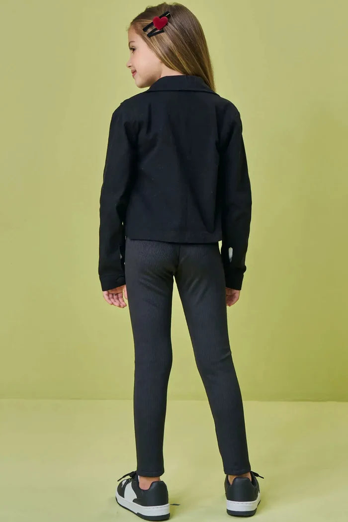 Calça Legging em Termoskin Peluciado 93622 Kukiê
