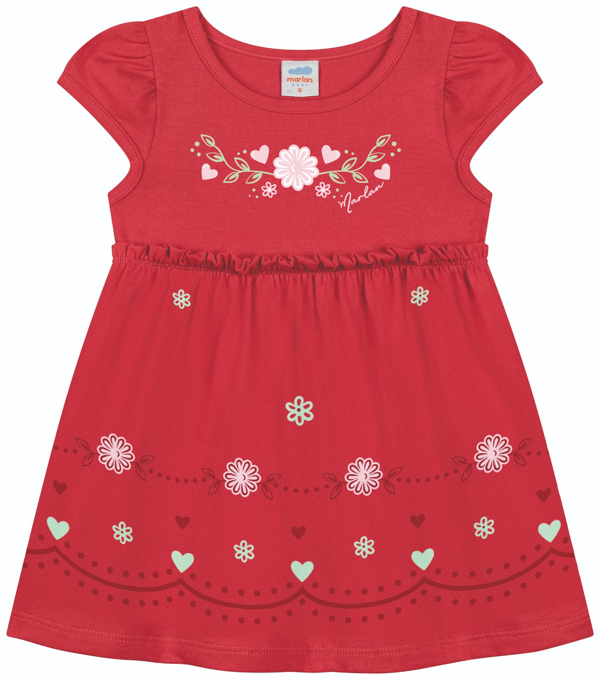 Vestido Bebê 60818 Marlan