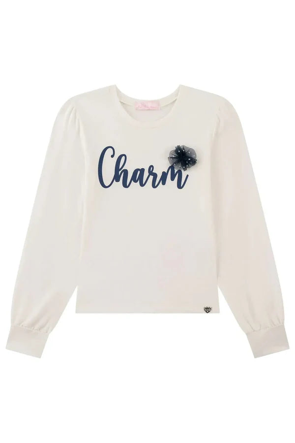 Blusa em Cotton 91812 Kukiê Infantil