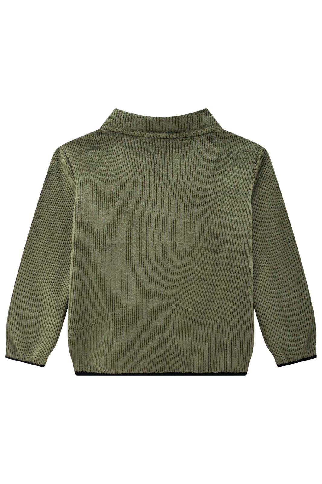 Jaqueta em Fleece Cotelê Dublado com Pelo Carneirinho 89513 LucBoo