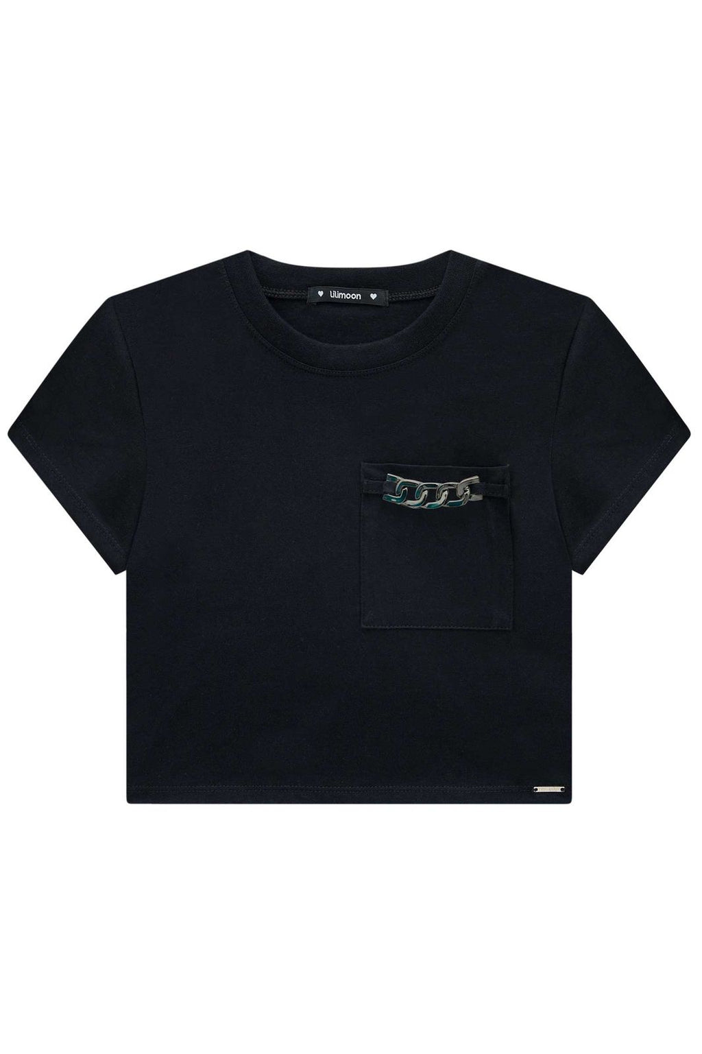 Blusa Boxy em Meia Malha 89037 Lilimoon Teen