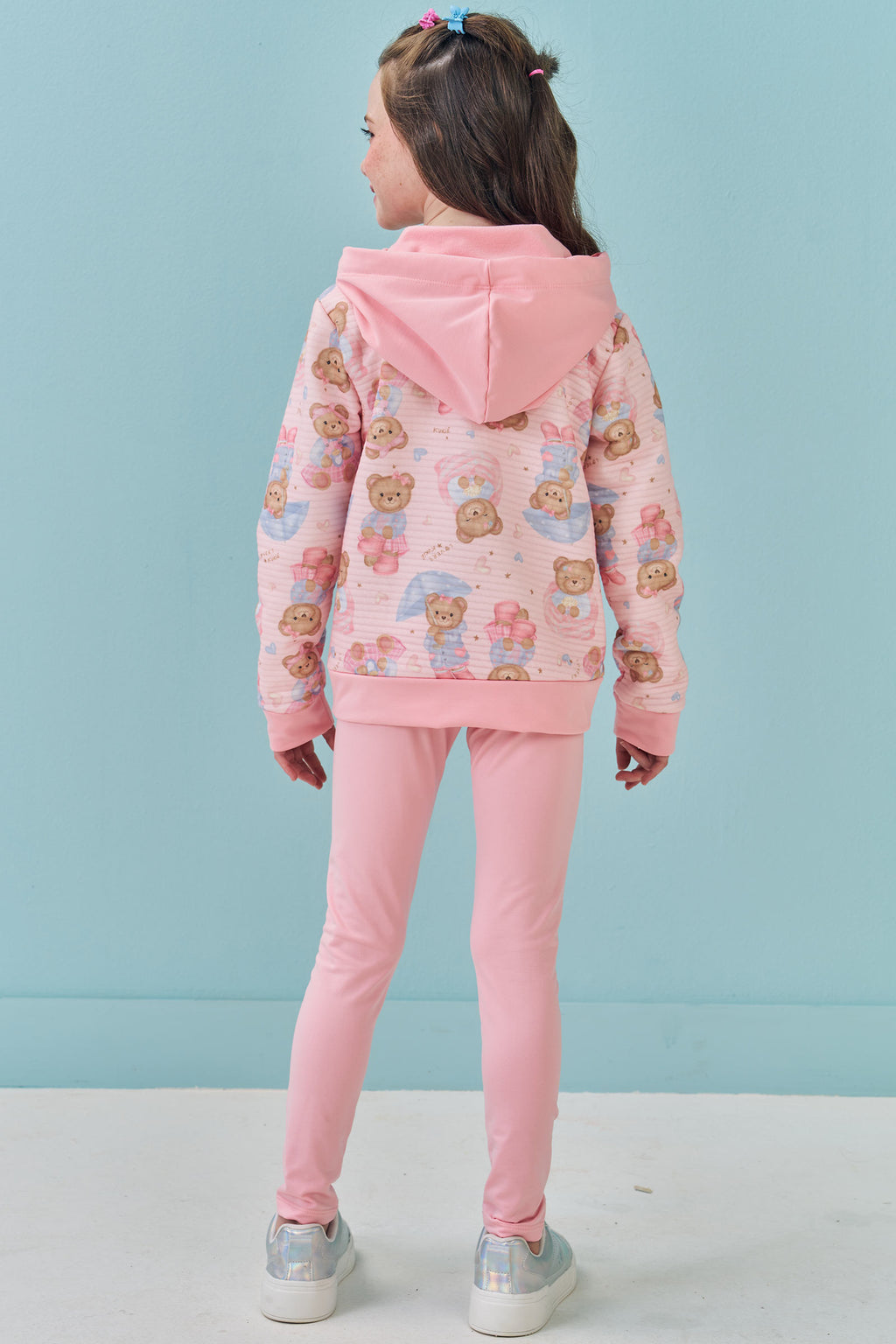 Conjunto de Blusão em Matelassê Wave e Legging em Termoskin 79207 Kukiê