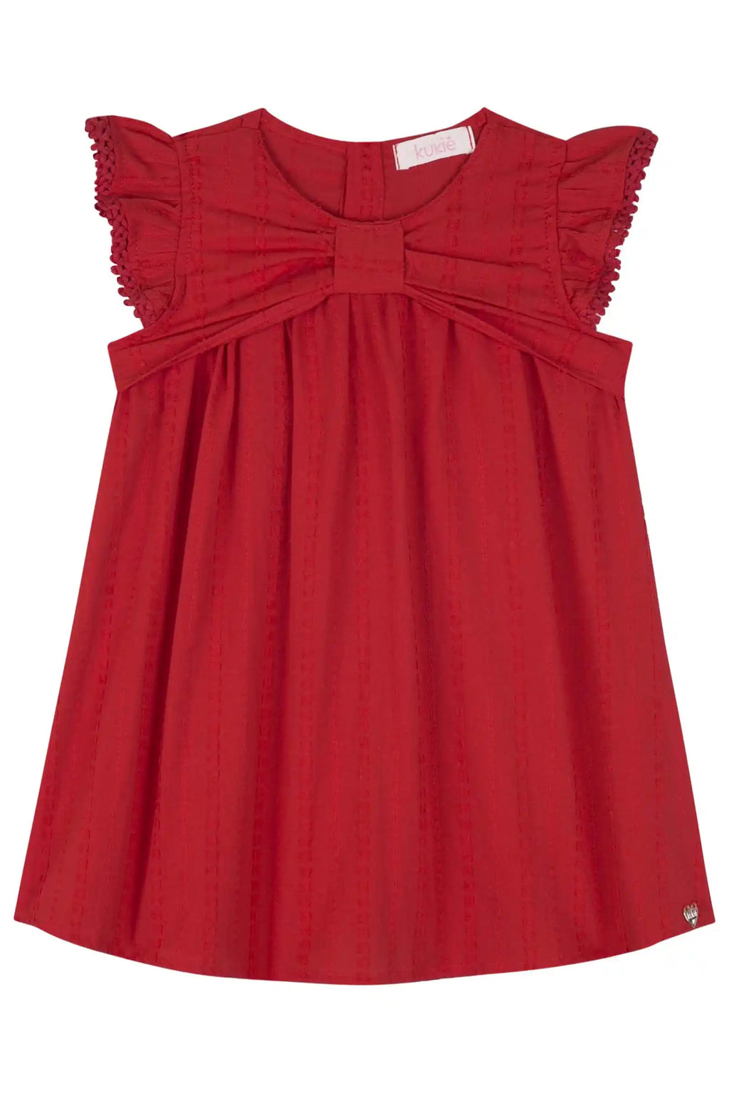 Vestido em Tricoline Texturizado 100% Algodão 84834 Kukiê