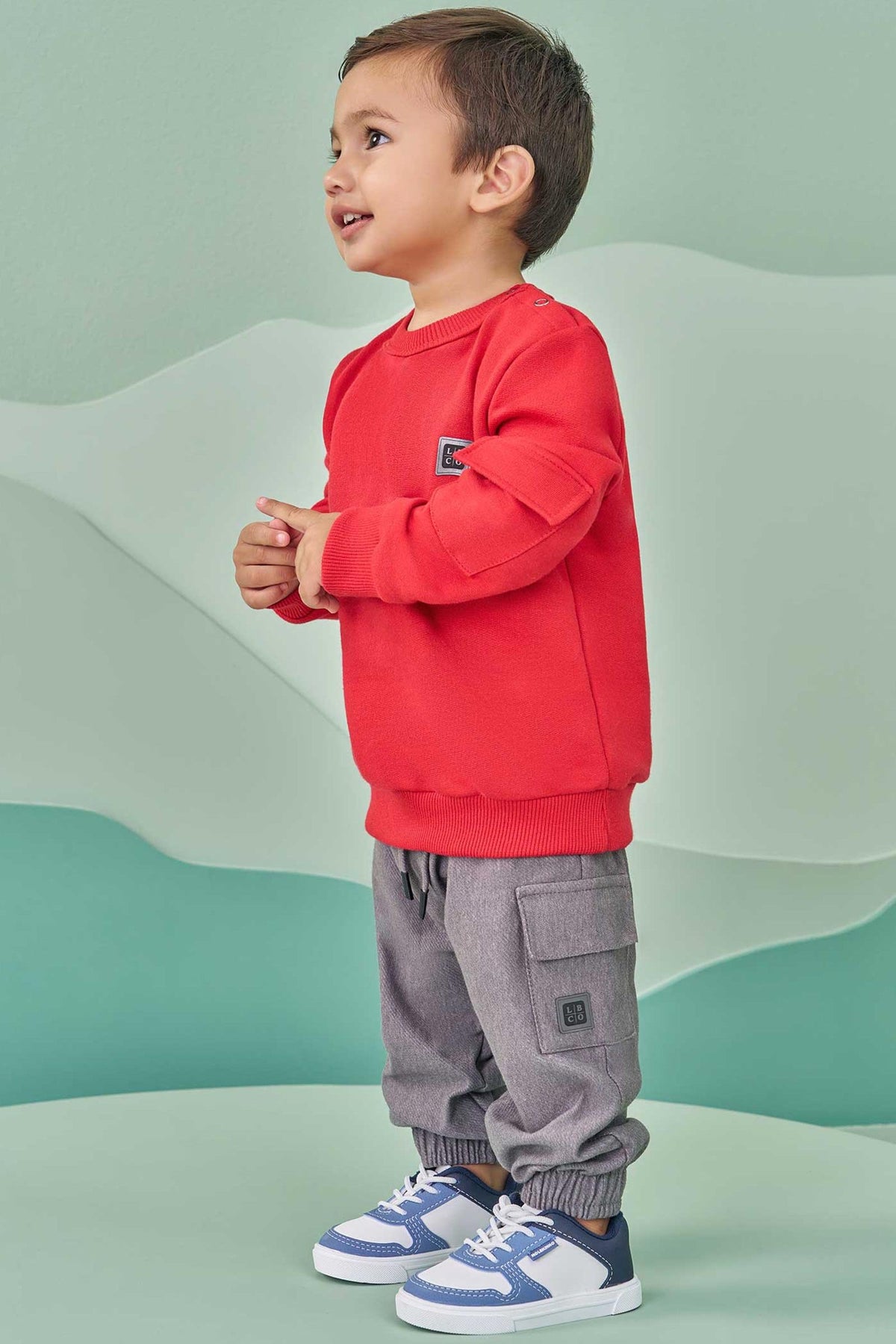 Blusão em Moletom sem Pelúcia 80427 LucBoo