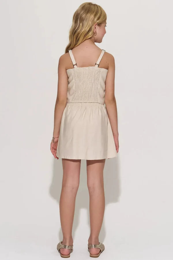 Conjunto de Top e Saia em Alfaiataria  com Shorts Embutido 95658 Lilimoon Teen