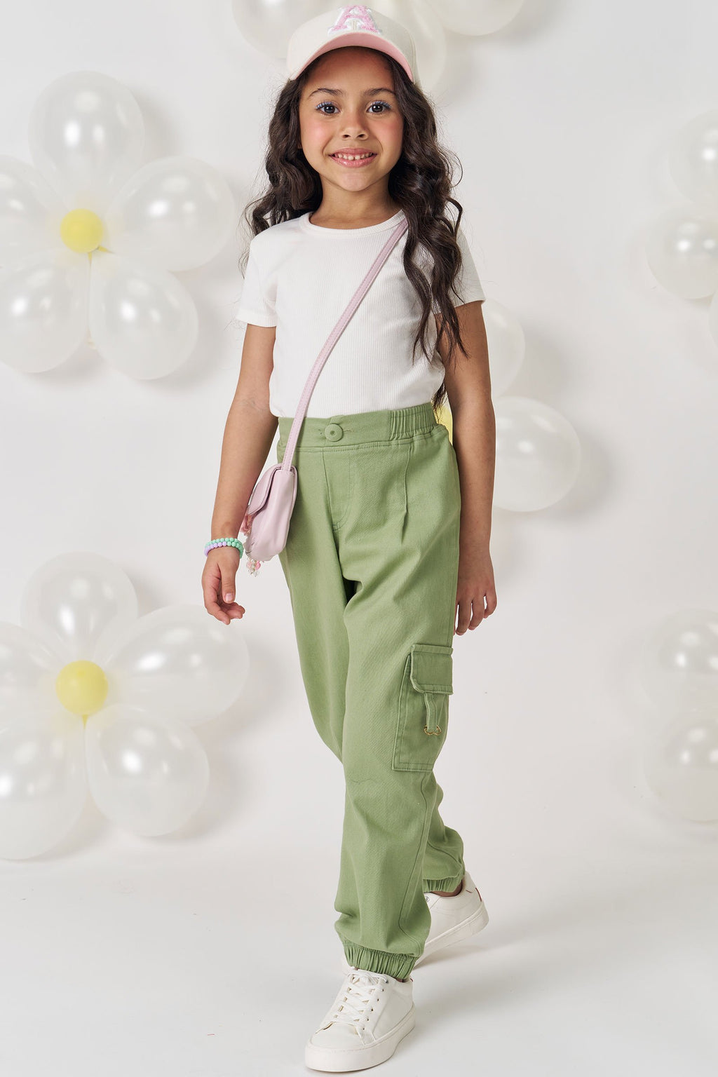 Calça Cargo em Sarja com Elastano 79168 Kukiê