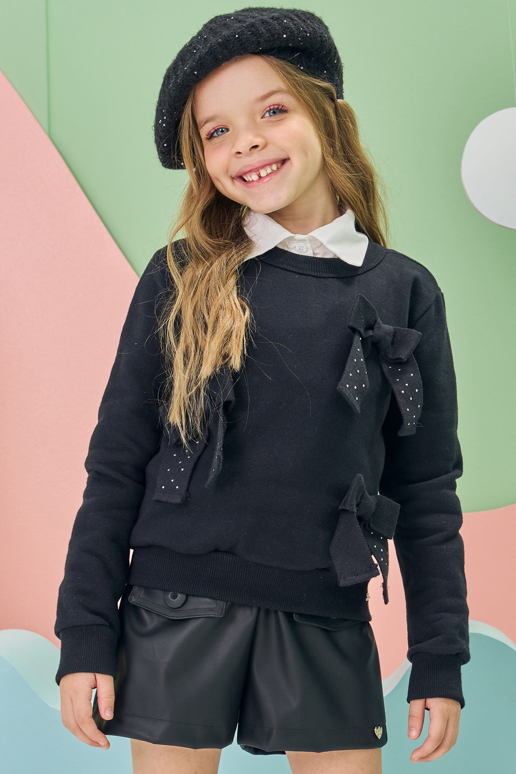 Blusão em Moletom com Pelúcia 79488 Kukiê