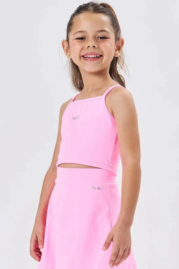 Top Cropped em Poliamida 86751 Kukiê
