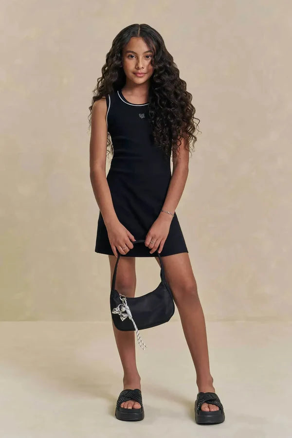 Vestido em Canelado Liz 94368 Lilimoon Teen