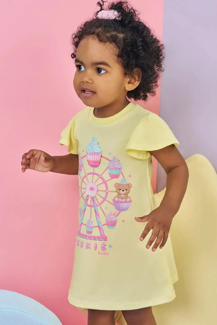 Vestido em Meia Malha 85122 Kukiê